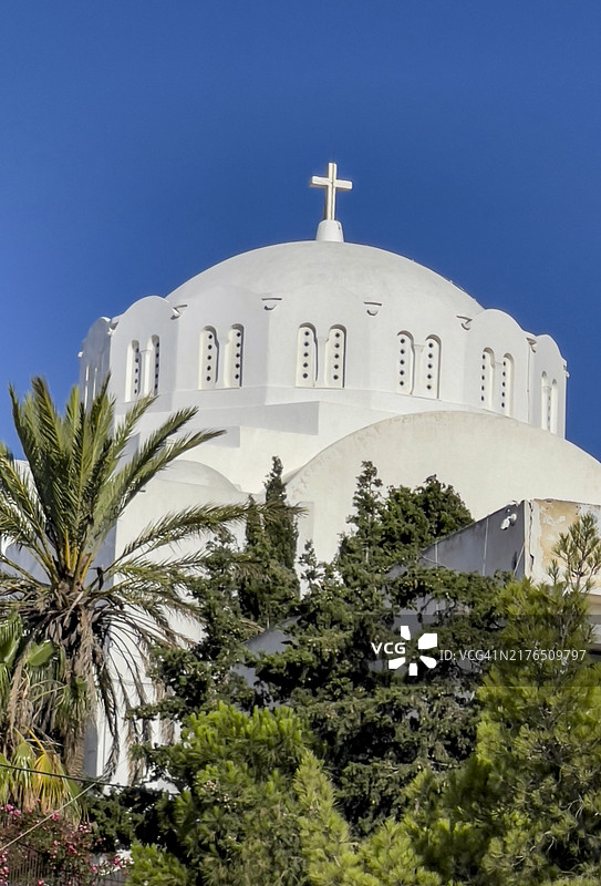 希腊教堂图片素材