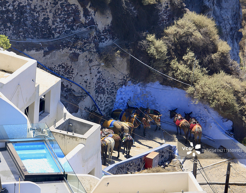 通往费拉的驴道图片素材