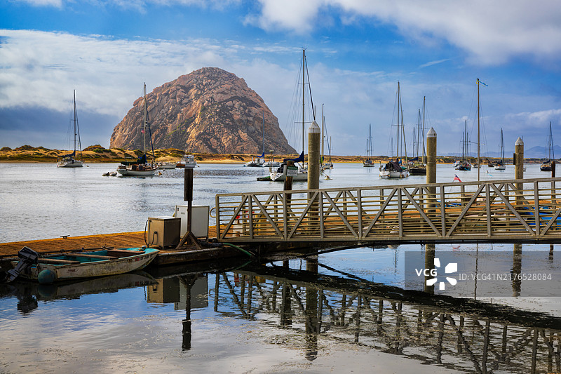 莫罗湾港图片素材