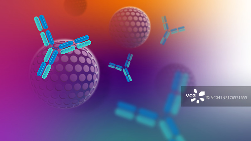 医学研究现代彩色壁纸数字艺术渐变粉彩戏剧背景图片素材