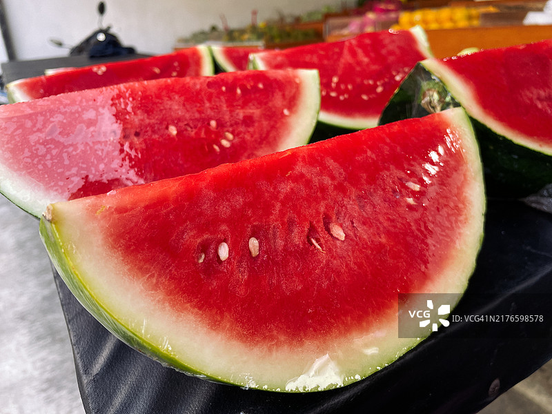 西瓜切片图片素材