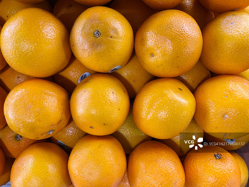 超市里的橙子图片素材