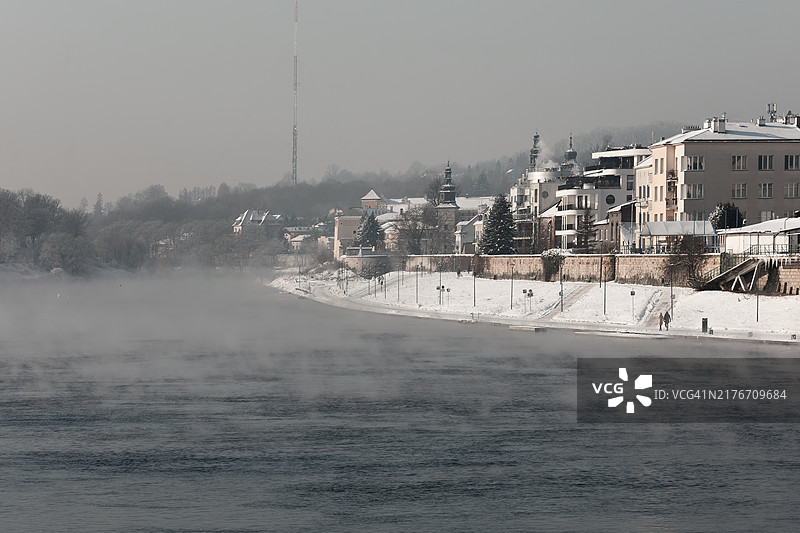 克拉科夫的维斯瓦河图片素材