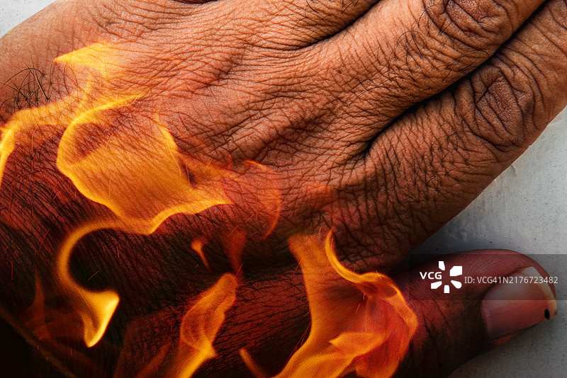 工作中注意防火安全图片素材