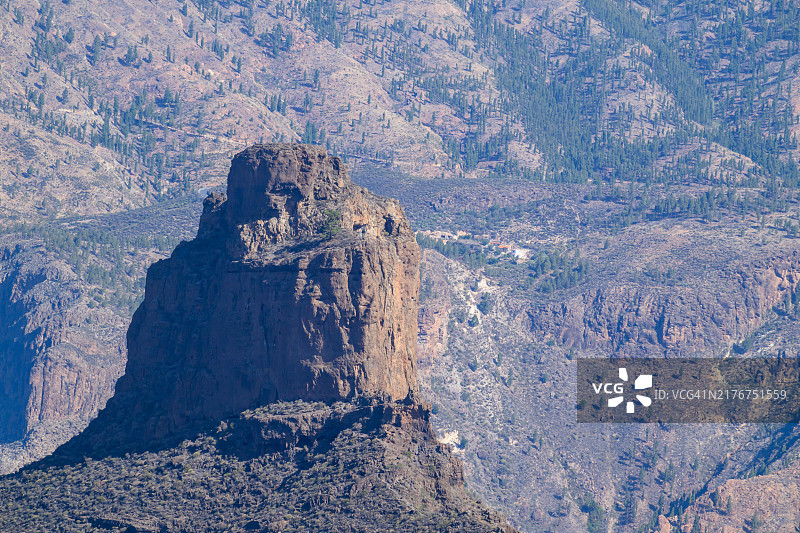 罗克本塔伊加岩层，大加那利岛，加那利群岛图片素材