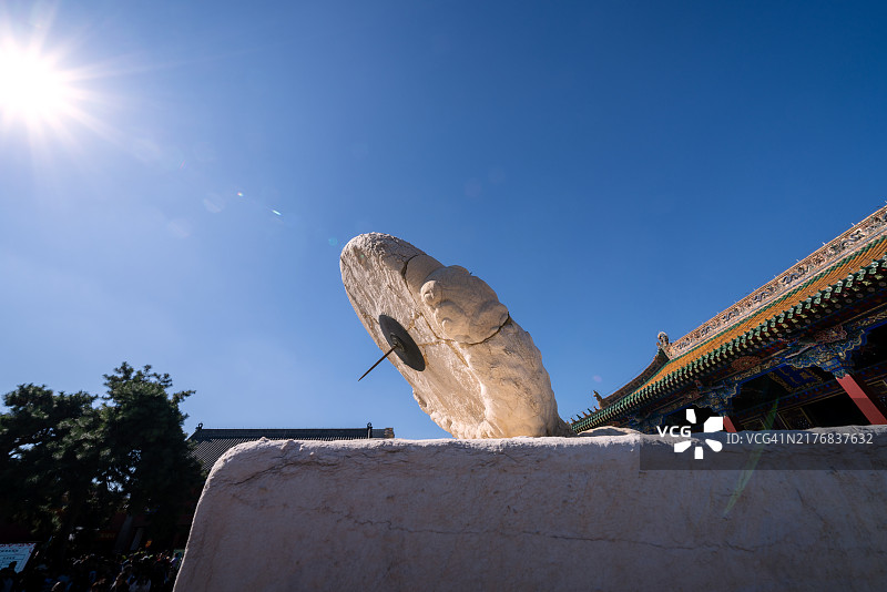 故宫的日晷图片素材