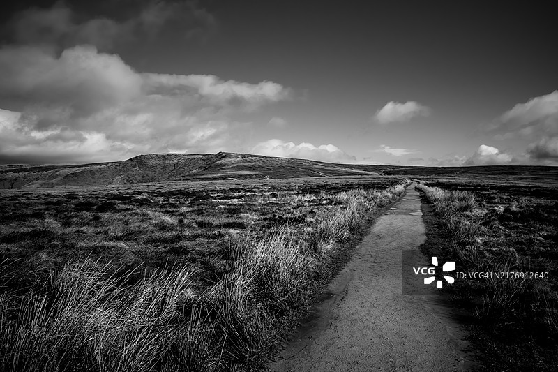 恶魔堤上的佩宁步道图片素材