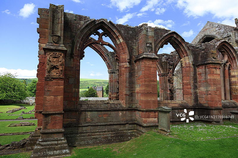 梅尔罗斯修道院图片素材