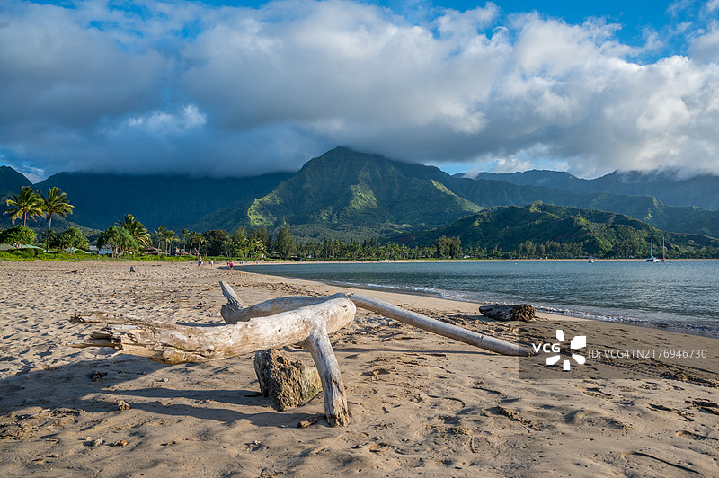 夏威夷哈纳雷海湾图片素材