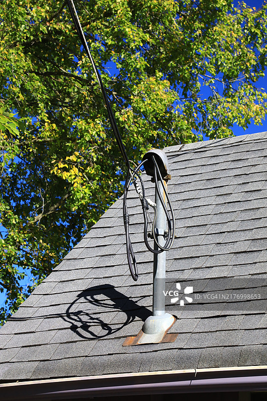 住宅电源连接图片素材