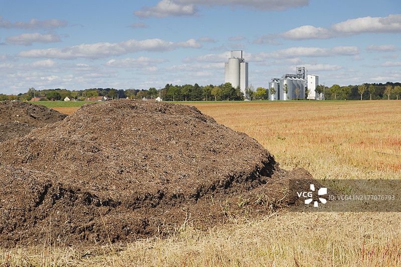 法国塞纳-马恩省的肥料图片素材