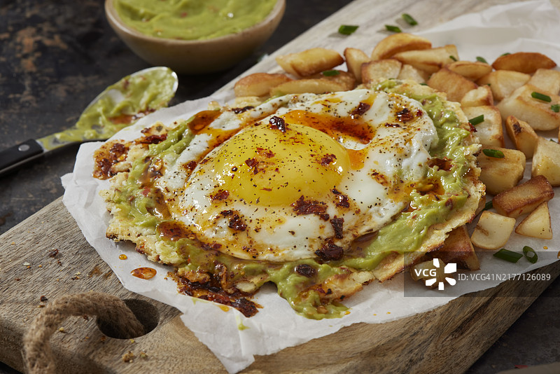 网红脆皮茅屋芝士面包早餐三明治图片素材