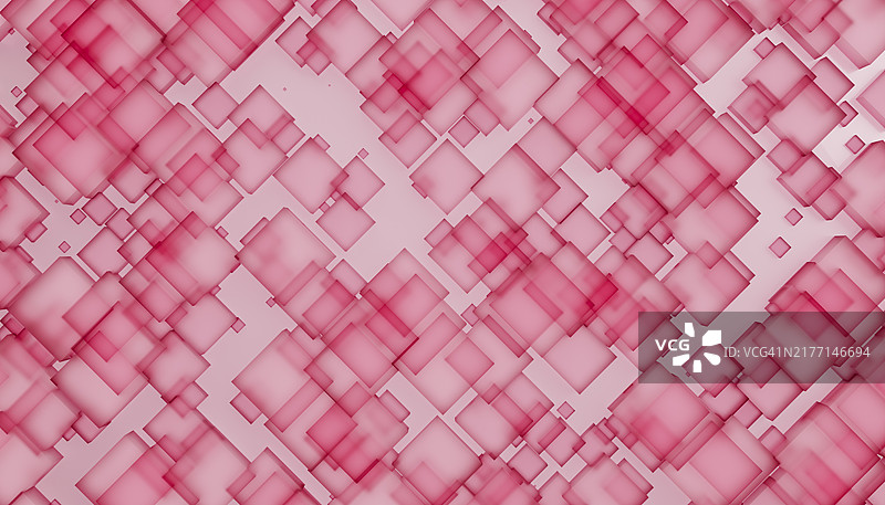 三维图像中前景中的立方体群图片素材