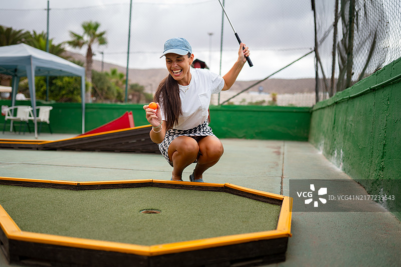 迷你高尔夫是我最喜欢的游戏图片素材