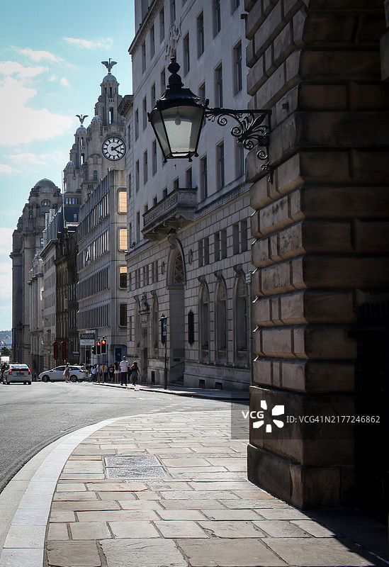 利物浦街和利物大厦图片素材