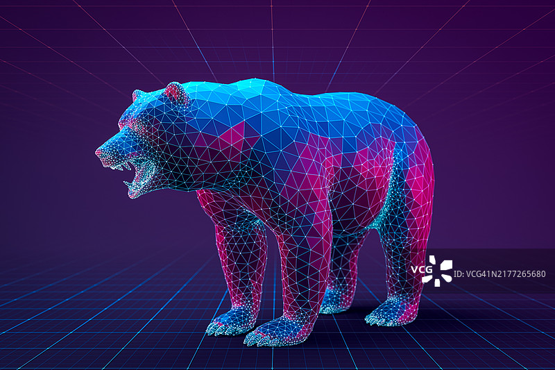 数字熊图片素材