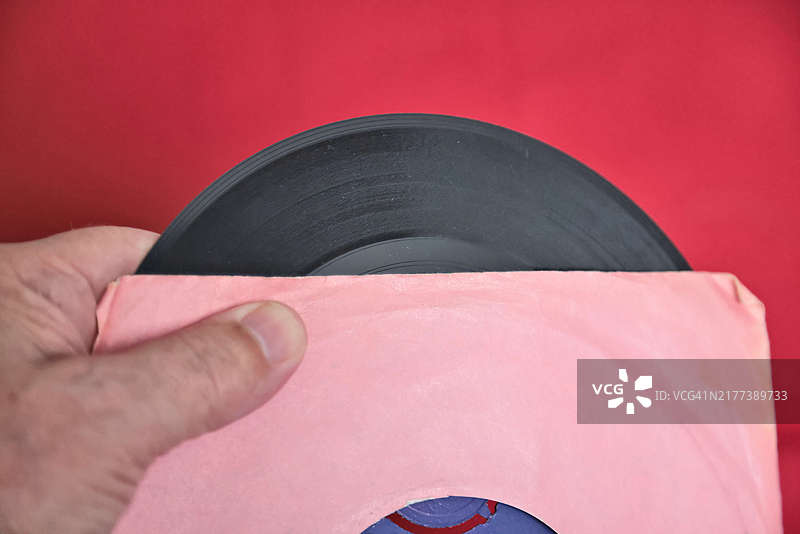 黑胶单曲唱片图片素材