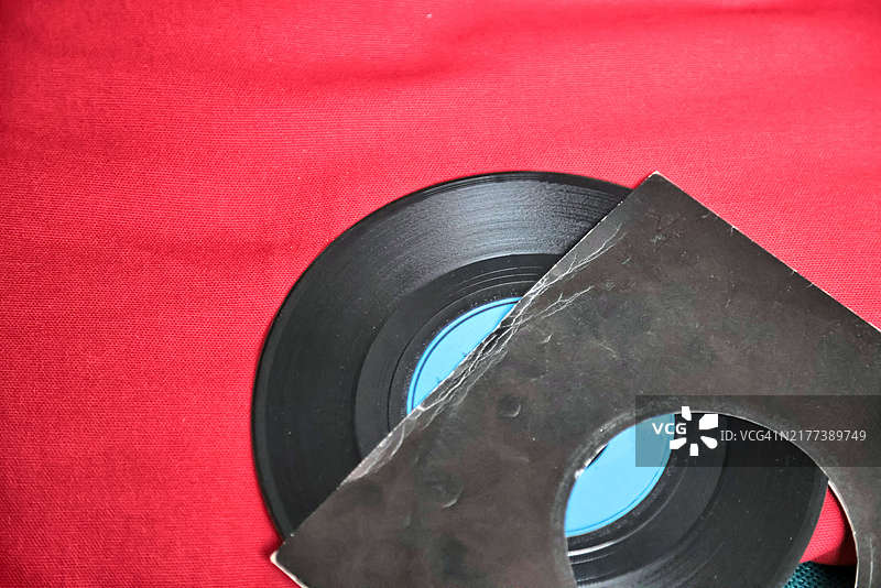 黑胶单曲唱片图片素材