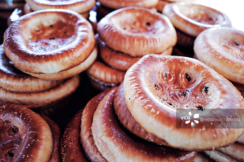 馕，中亚面包图片素材