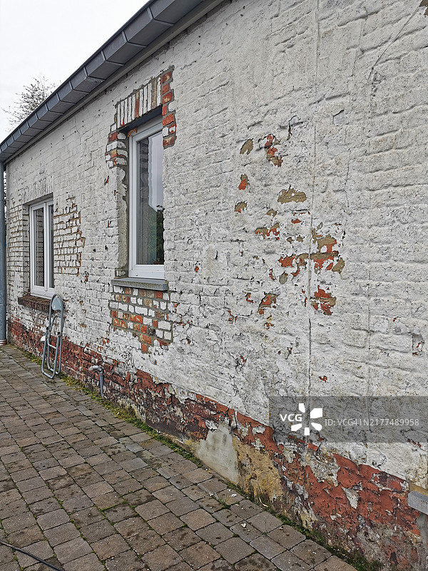 旧砖房外立面图片素材