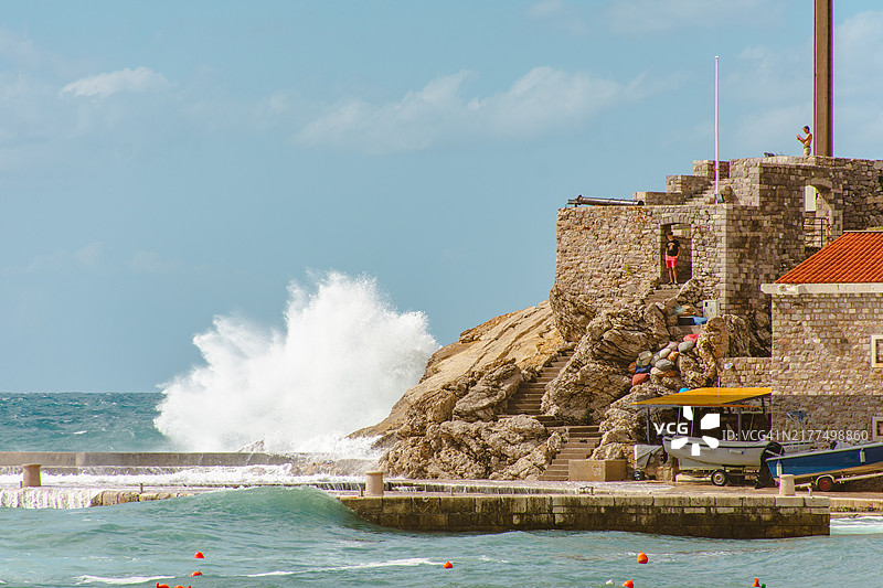 佩特罗瓦茨沿海风光图片素材