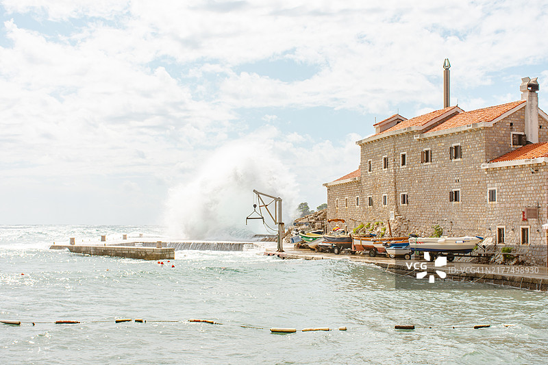 佩特罗瓦茨沿海风光图片素材