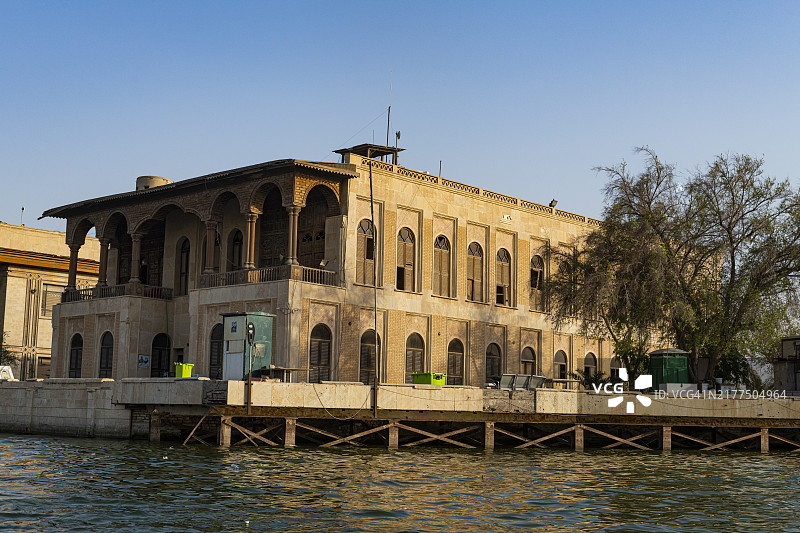 伊拉克巴士拉萨达姆·侯赛因故居图片素材