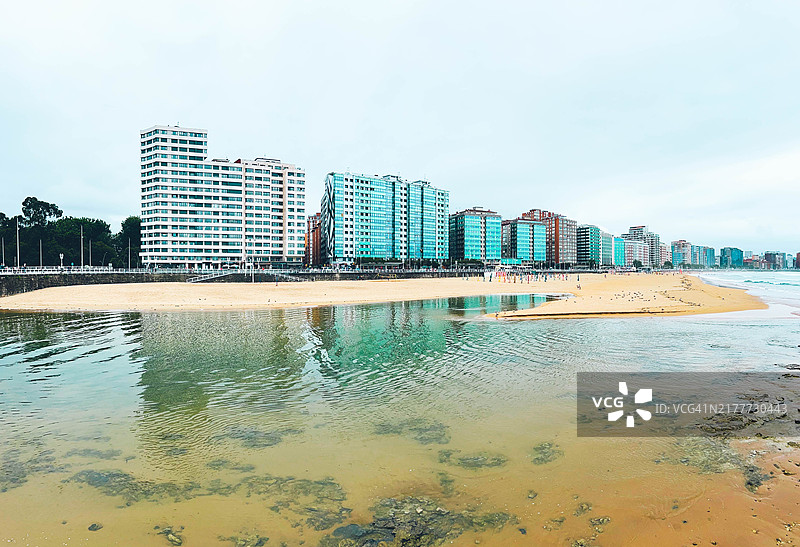 希洪海滩城市景观图片素材