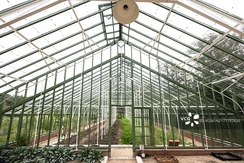 空荡荡的温室，荷兰图片素材