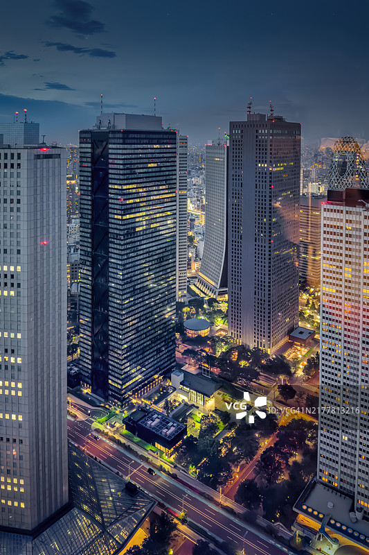 城市天际线图片素材