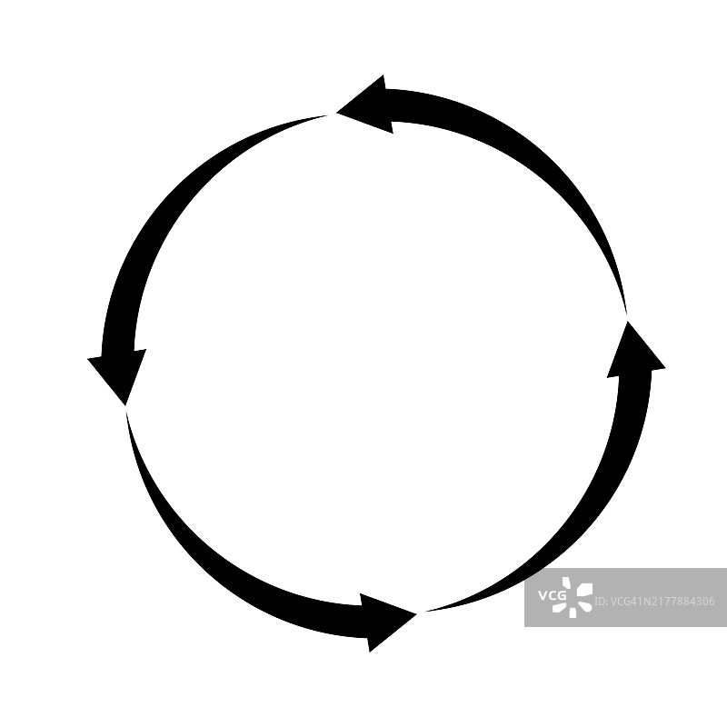 回收箭头图标矢量素材图片素材