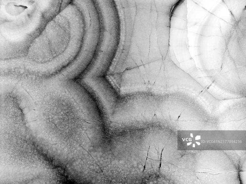 英国伦敦带纹理的缟玛瑙墙壁特写，黑白色调图片素材