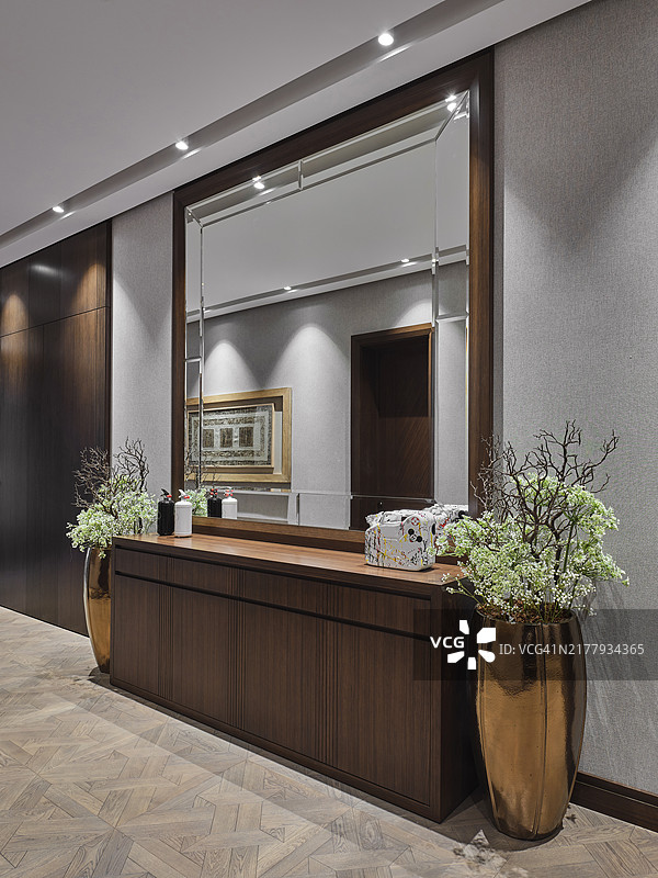 私人住宅的走廊图片素材