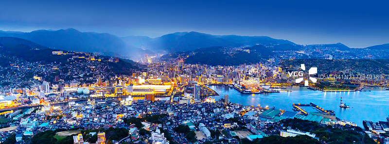 长崎市夜景图片素材