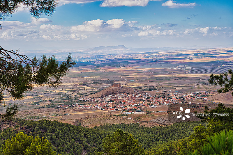 西班牙内华达山脉风光图片素材