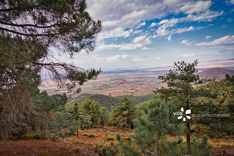 西班牙内华达山脉风光图片素材