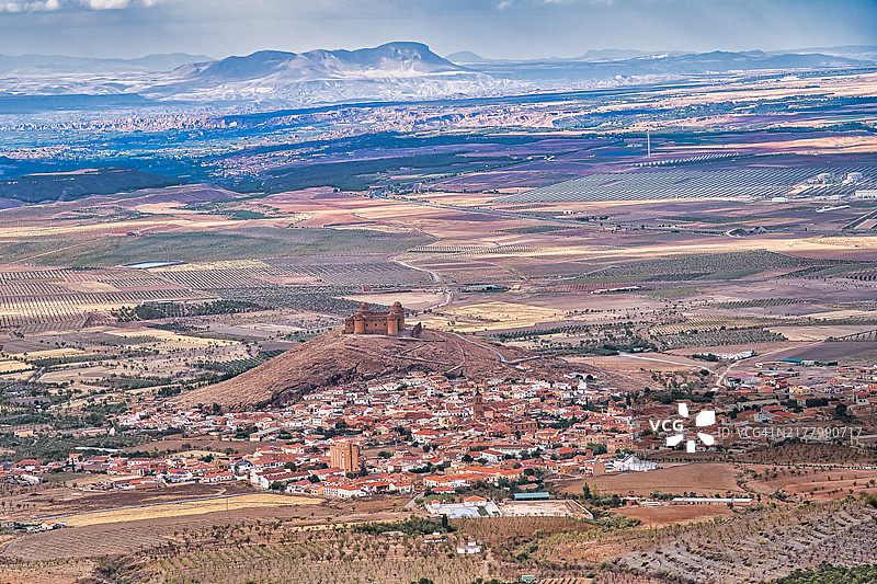 西班牙内华达山脉风光图片素材