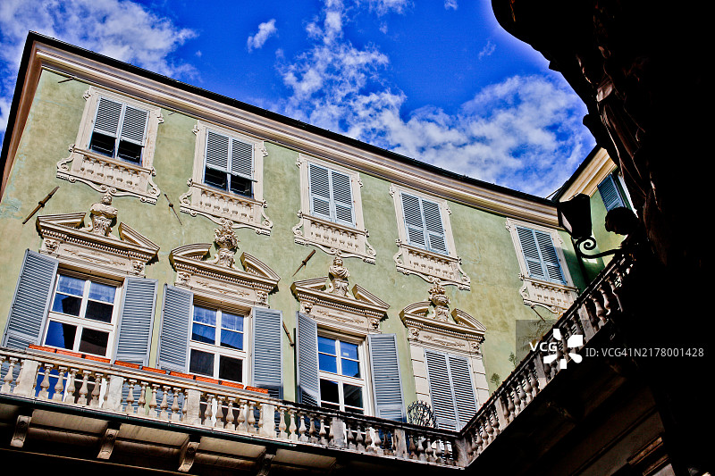 萨沃纳的马达莱纳小广场图片素材