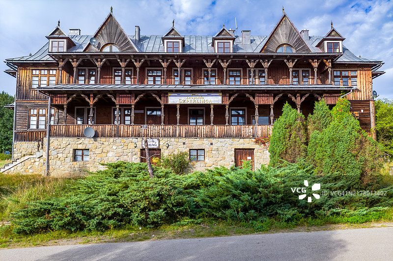 克卢什科夫采的乔尔什滕村图片素材