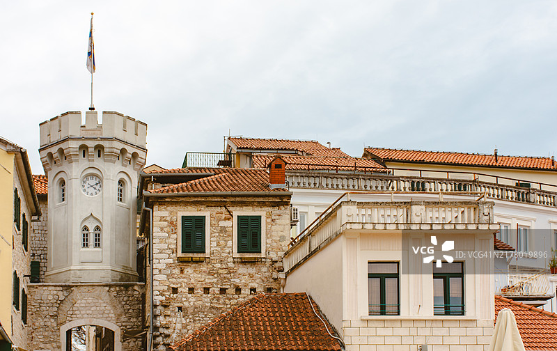 黑山黑尔采格诺维老城图片素材