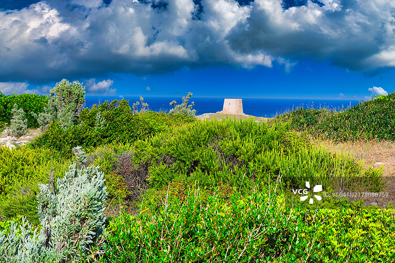 在云层之下图片素材