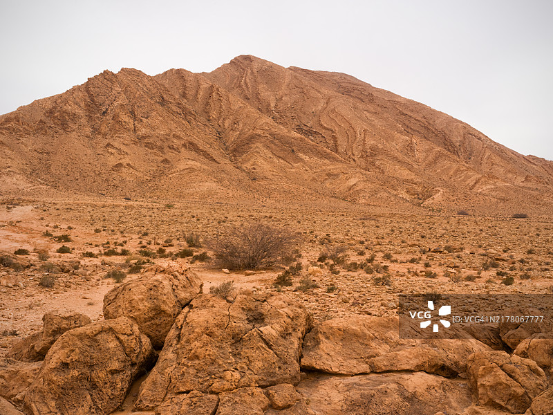 非洲沙漠岩石山脉图片素材