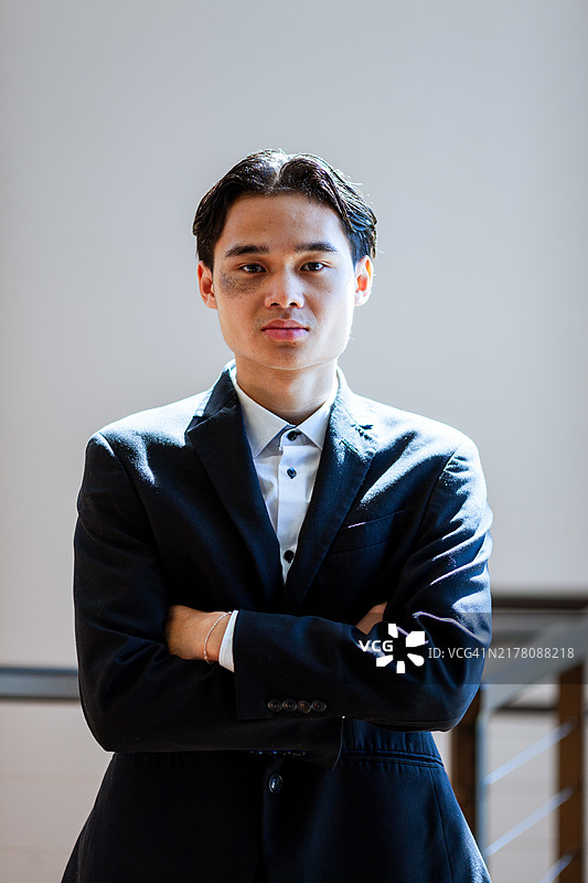 亚洲商业团队领导CEO肖像图片素材