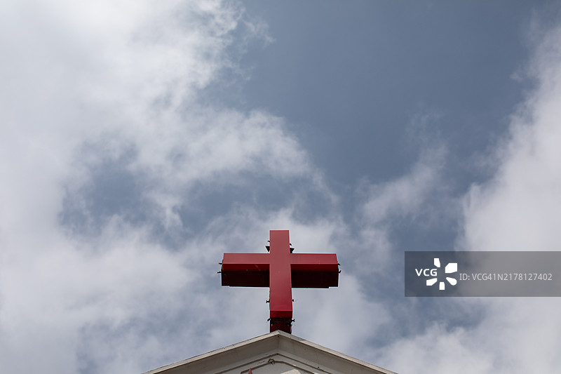科代卡纳尔旅行照片，红十字教堂图片素材