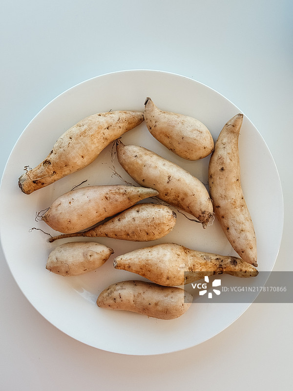 白色甘薯图片素材