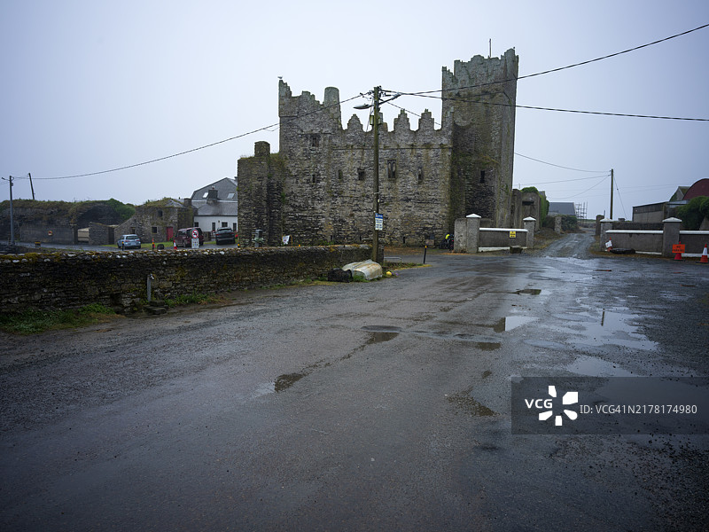 胡克半岛的斯莱德城堡图片素材