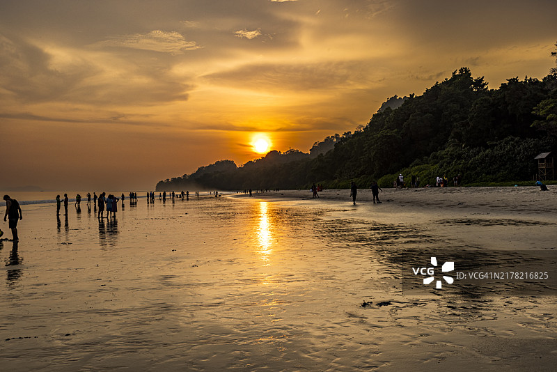 印度安达曼-尼科巴群岛哈夫洛克岛图片素材
