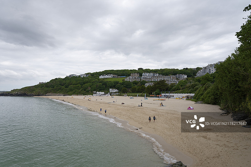 Porthminster海滩，英国圣艾夫斯图片素材