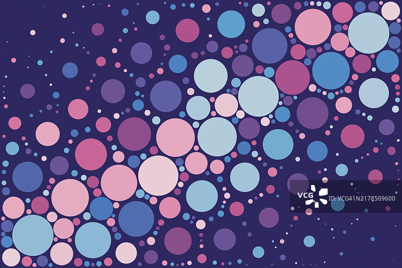 位于画面中心的一组圆形图片素材