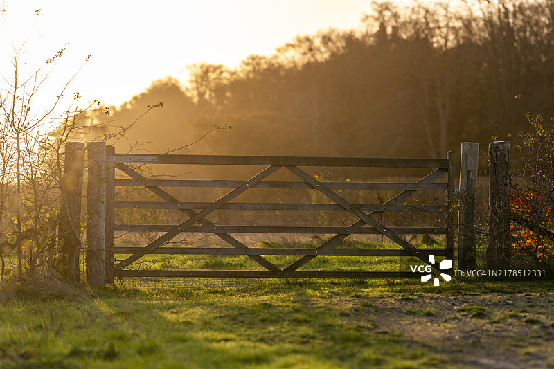 农场栅栏图片素材